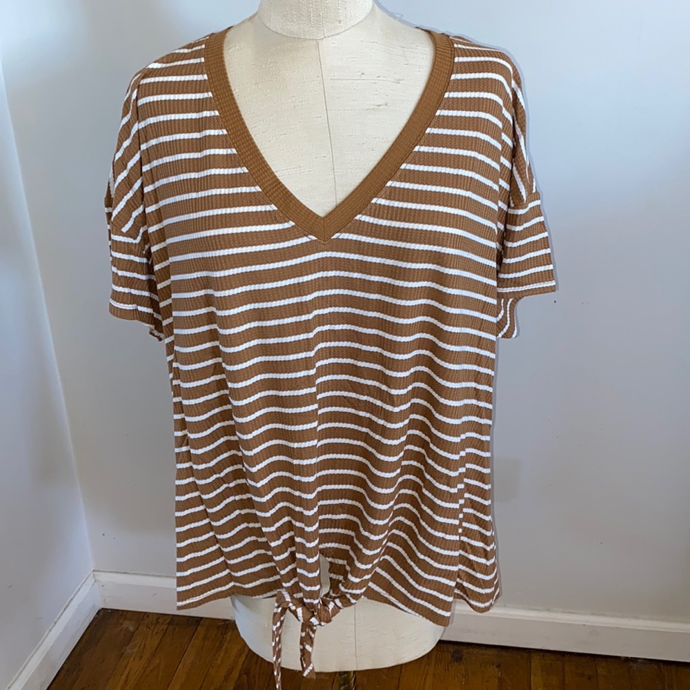 NEW Lane Bryant 22/24 striped top